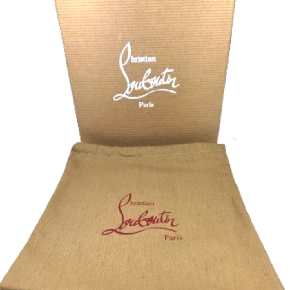 Christian Louboutin Men's Mooncrest-Buckle  Leather Belt - Size 80/32 New - Picture 5 of 5